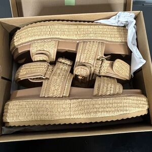 Cushionaire platform (boat) sandals